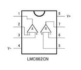 LMC662CN CMOS Amplificador Operacional Dual