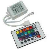 Controlador RGB 12-24 V 2 A 3 Canales 17 Niveles con Control Remoto 24 Teclas