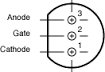 SCR  800 mA 60 V TO92 2N5061G