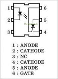 Optoacoplador TLP741G Salida SCR
