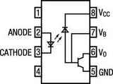 Optoacoplador 6N136 Salida Transistor