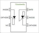 Optoacoplador H11C4 Salida SCR