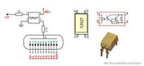 Optoacoplador TLP627 Salida Darlington NPN