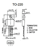 Transistor 2SC1827 TO220