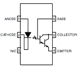 Optoacoplador 4N31 Salida Transistor Darlington