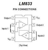 LM833N/NOPB