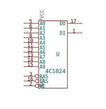 TMS4C1024-80N CMOS