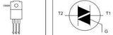 Triac 16A 600V TO220 BT139F-600F