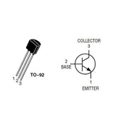 Transistor MPSA06G Pequeña Señal