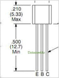 Transistor MPS750 Pequeña Señal