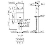 Transistor FKV550 MOSFET TO-220 CH N 50 V 50 A