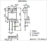 Transistor 2SD2624 Potencia