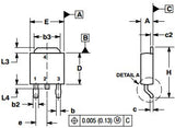 Transistor NTD3055L104G Mosfet  Pequeña Señal CH-N 60 V 12 A