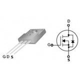 Transistor FQPF9N50 Mosfet TO220 CH-N 500 V 9 A