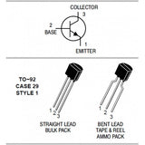 Transistor MPSA18 Pequeña Señal