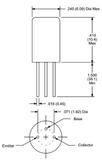 Transistor 2SD352 Pequeña Señal