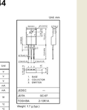 Transistor 2SC4544 TO220