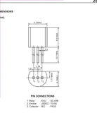 Transistor 2SC3355 Pequeña Señal