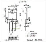 Transistor TT2142 Potencia