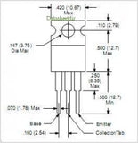 NTE2559 Darlington Controlador de Motor