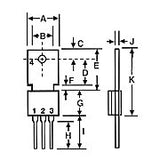 NTE266 Amplificador de Potencia Darlington