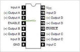 NTE2631 Controlador de Línea Diferencial Cuádruple