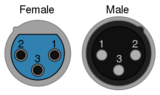 Adaptador Plug RCA a Plug Cannon (XLR3)