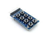 Teclado Matricial de Micro Switchs 2 X 4