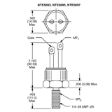 NTE5697 TRIAC 600 V 40 A