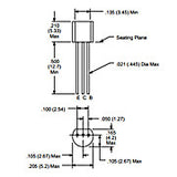 NTE491 Mosfet Pequeña Señal CH-N 60 V 200 mA