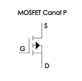 Transistor 2N5460 JFET Pequeña Señal CH-P 40 V  5 mA