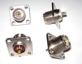 Conector UHF Jack para Chasis