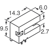 Optoranura TCST5250 Switch Óptico Salida Fototransistor 33C1123