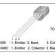 Transistor KSC1845Y Pequeña Señal