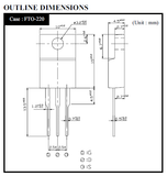 Transistor 2SK2671 Mosfet TO220 CH-N 900 V 5 A