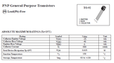 Transistor S9012H Pequeña Señal