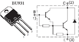 Transistor BU931 Potencia