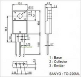 Transistor 2SD1830 TO220