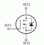 Transistor STP4NC60 Mosfet TO220 CH-N 600 V 4.2 A