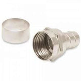 Conector Coaxial Tipo F (Campana) RG-6 con Aro