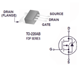 Transistor FDP2532 Mosfet TO-220 CH-N 150 V 79 A