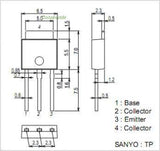 Transistor 2SA1241 Pequeña Señal