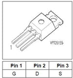 Transistor BUZ104 Mosfet TO220 CH-N 50 V 17.5 A