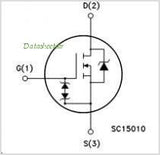 Transistor STP10NK60ZFP Mosfet TO220 CH-N 600 V 10 A