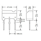 Transistor 2SD1458 Pequeña Señal