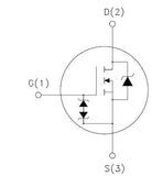 Transistor STP7NK40Z Mosfet TO220 CH-N 400 V 5.4 A