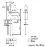 Transistor 2SD1682 Media Potencia