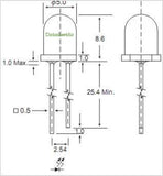 LED  Infrarojo IR333C Emisor