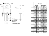 SCR 35 A 800 V TO220 MCR265-10