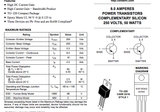 Transistor MJE15032G TO220